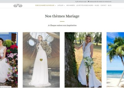 Robe de mariée sur mesure